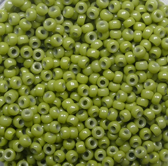 M-11-4474 Duracoat Opaque Dyed Cactus Miyuki round rocailles 11-0 color 4474