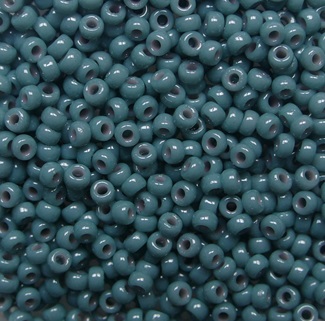 M-11-4481 Duracoat Opaque Eucalyptus Miyuki round rocailles 11-0 color 4481