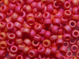 M-8-0407FR Matte Opaque Red AB 10 gram