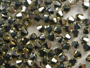 03-MC-00010-26440 Crystal Full Amber bicones 3 mm 50 stuks