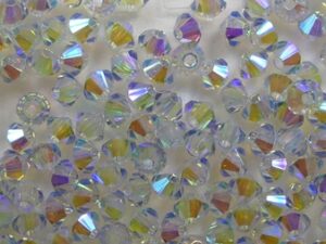 03-MC-00010-28884 Crystal Blue Marbo bicones 3 mm 50 stuks