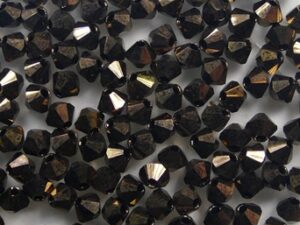 03-MC-23980-14415 Jet Dark Bronze bicones 3 mm 50 stuks