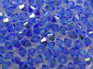 03-MC-30050-28701 Sapphire AB bicones 3 mm 50 stuks