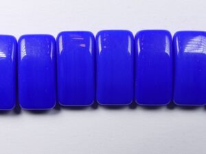 CRB-33050 Opaque Royal Blue Carrier beads 9x17 mm - Afbeelding 1