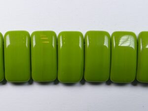CRB-53410 Opaque Olivine Carrier beads 9x17 mm