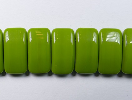 CRB-53410 Opaque Olivine Carrier beads 9x17 mm