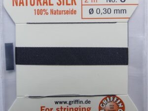 PZ-0-BLA Black Parelzijde maat 0