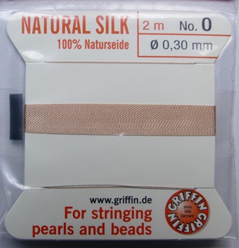 PZ-0-LPIN Light Pink Griffin Parelzijde maat 0, 0,3 mm dikte