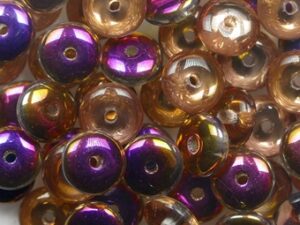 0070499 Crystal Sliperit Rondelle Disc Beads, schijfje 6x3 mm 35 Pc. - Afbeelding 1