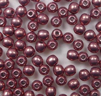 03-R-05A07 Colortrends Saturated Metallic Blooming Dahlia Round 3 mm color 05A07
