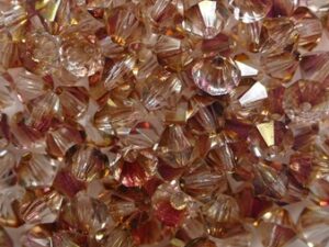 04-MC-00030-14295 Crystal Pink Luster bicones 4 mm 50 stuks