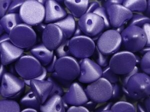 BB-02010-29425 Metallic Mat Tanzanite Button Bead® 50 Pc. - Afbeelding 1