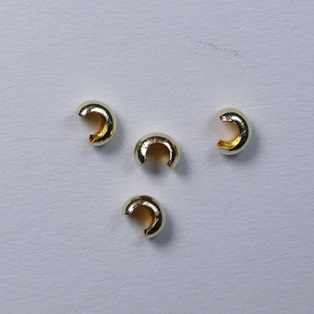CBC-02-GF Gold Filled Crimp Bead Cover 2,5 mm