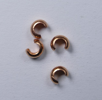 CBC-03-CP Copper Crimp Bead Cover 3 mm