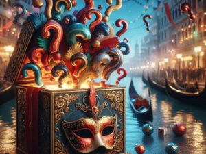 Verrassingspakketje ontwerpwedstrijd 2026 Carnaval in Venetië