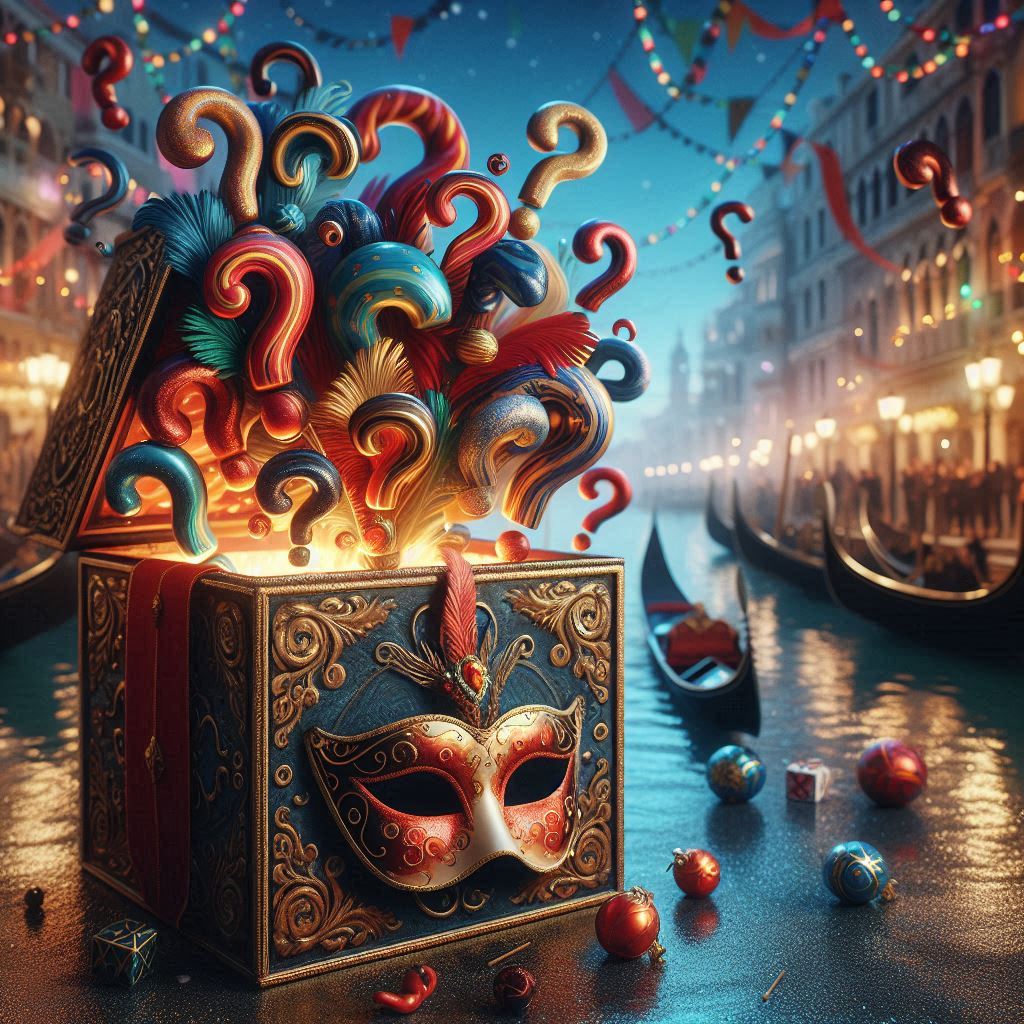 Verrassingspakketje ontwerpwedstrijd 2026 Carnaval in Venetië