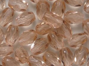 0070503 Rosaline Oval Facet 6 x 4 mm. 25 Pc. - Afbeelding 1