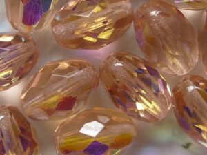 0070505 Rosaline AB Oval Facet 11 x 8 mm. 10 Pc. - Afbeelding 1