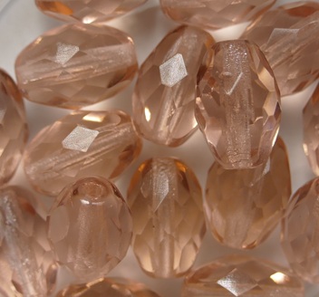 0070506 Rosaline AB Firepolish Oval Facet 11x8 mm color 70120