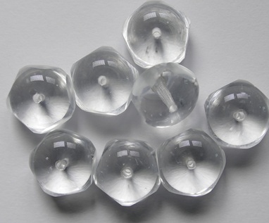 0150217 Crystal 5-cut Donut 9x14 mm color 00030