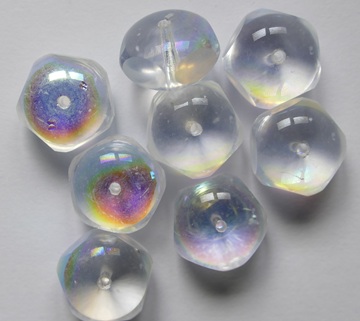 0150218 Crystal AB 5-cut Donut 9x14 mm color 00030-28701