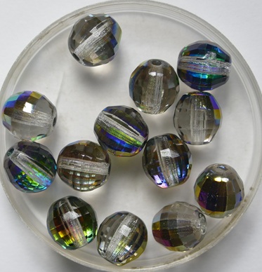 0150219 Crystal Spectrum Firepolish Discoball 8 mm