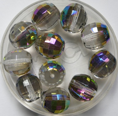 0150221 Crystal Spectrum Firepolish Discoball 10 mm