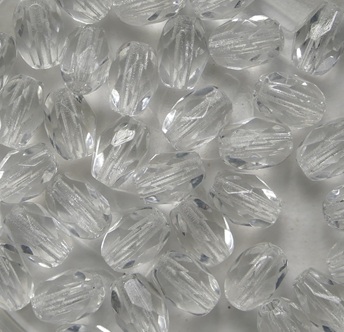0150222 Crystal Firepolish Oval Facet 6x4 mm color 00030