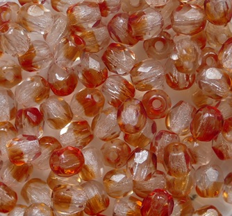 FP1-04-00030-90061 Crystal Hyacinth Czech Glass Facet Firepolish 4mm color 00030-90061