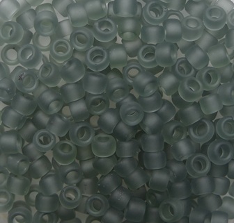 TR-08-0009BF Transparent Frosted Gray Toho rocailles 8-0 color 9bf