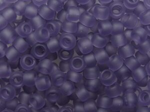 TR-08-0019F Transparent Frosted Sugar Plum