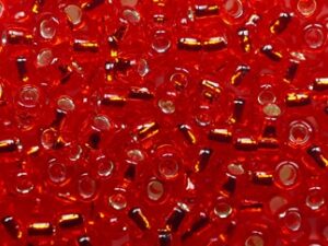 TR-08-0025B Silver Lined Siam Ruby - Afbeelding 1