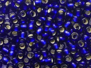 TR-08-0028DF Silver Lined Frosted Cobalt - Afbeelding 1