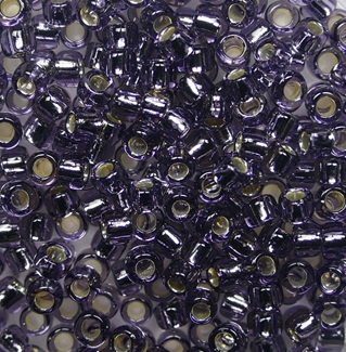 TR-08-0039 Silver Lined Tanzanite Toho rocailles 8-0 color 39