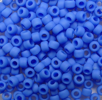 TR-08-0043DF Opaque Frosted Cornflower Toho rocailles 8-0 color 43df