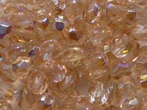 FP1-04-70110-28701 Rosaline AB Czech Glass Facet Firepolish 4mm 50 stuks