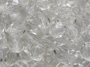 FP1-05-00030 Crystal Czech Glass Facet Firepolish 5mm 35 stuks