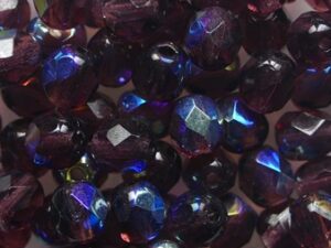 FP1-05-20060-28701 Amethyst AB Czech Glass Facet Firepolish 5mm 35 stuks - Afbeelding 1