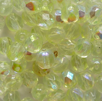 FP1-05-80130-28701 Jonquil AB Czech Glass Facet Firepolish 5mm color 80130-28701
