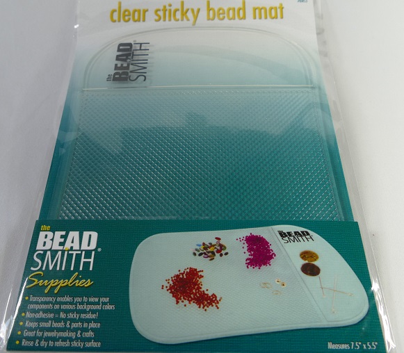 clear sticky bead mat
