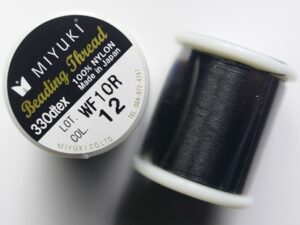 MD-12 Zwart Miyuki Beading Thread