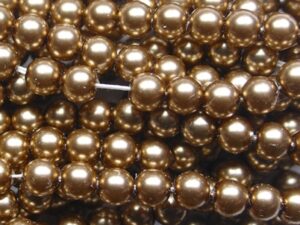 PrP-04-BRZ Bronze Preciosa Parels 4 mm - Afbeelding 1