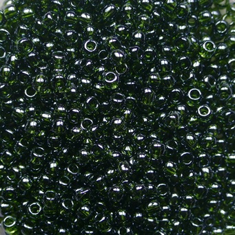TR-11-0119 Transparent Lustered Olivine Toho rocailles 11-0 color 119