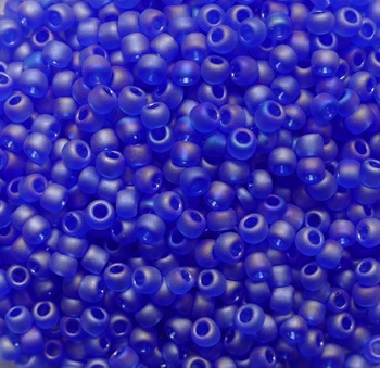 TR-11-0178F Transparent Rainbow Frosted Sapphire Toho rocailles 11-0 color 178F