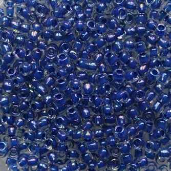 TR-11-0193 Inside Color Luster Crystal Dark Capri Lined Toho rocailles 11-0 color 193