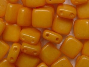 CMT-23B01 Opaque Sundial Czech Mates 2 hole Tile 25 Pc.