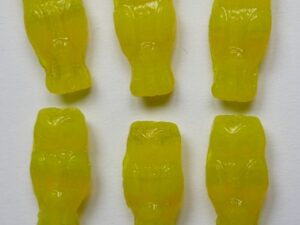 OWL-81210 Yellow Opal Owl Bead 12 Pc.