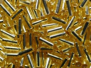 TB-15-0022 Silver Lined Light Topaz Toho Bugles 4,5 mm