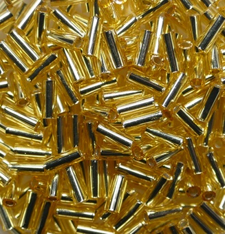TB-15-0022 Silver Lined Light Topaz Toho Bugles 4,5 mm