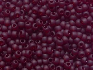 TR-11-0005DF Transparent Frosted Garnet